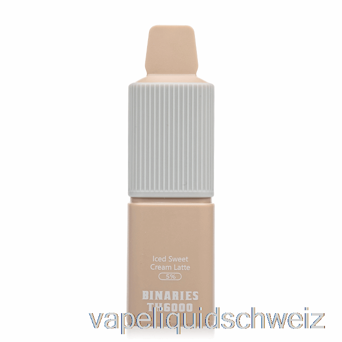 Horizon Binaries TH6000 Einweg-Eis-Süßrahm-Latte-Vape-Flüssigkeit E-Liquid Schweiz